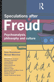 Speculations After Freud: Psychoanalysis, Philosophy and Culture book cover