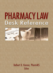 Pharmacy Law Desk Reference book cover