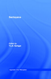 Santayana book cover
