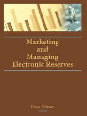 Marketing and Managing Electronic Reserves book cover