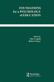 Foundations for A Psychology of Education book cover