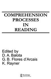 Comprehension Processes in Reading book cover
