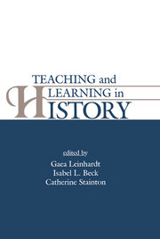 Teaching and Learning in History book cover