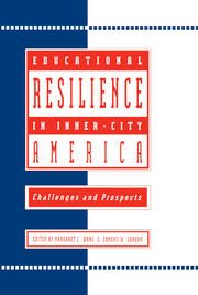 Educational Resilience in inner-city America: Challenges and Prospects book cover