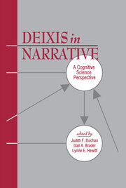 Deixis in Narrative: A Cognitive Science Perspective book cover