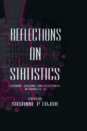Reflections on Statistics: Learning, Teaching, and Assessment in Grades K-12 book cover