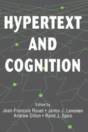 Hypertext and Cognition book cover