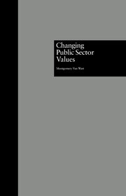 Changing Public Sector Values book cover