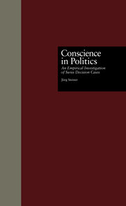 Conscience in Politics: An Empirical Investigation of Swiss Decision Cases book cover