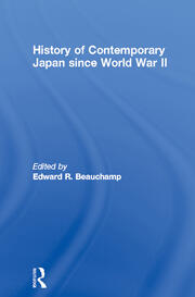 History of Contemporary Japan since World War II book cover