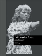 Hollywood on Stage: Playwrights Evaluate the Culture Industry book cover