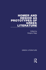 Homer and Hesiod as Prototypes of Greek Literature book cover