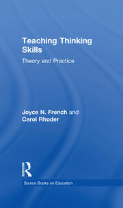 Teaching Thinking Skills: Theory & Practice book cover