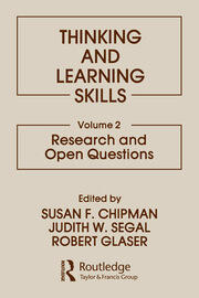 Thinking and Learning Skills: Volume 2: Research and Open Questions book cover