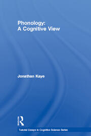 Phonology: A Cognitive View book cover