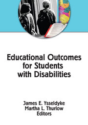 Educational Outcomes for Students With Disabilities book cover