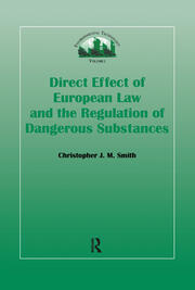 Direct Effect Of European Law book cover
