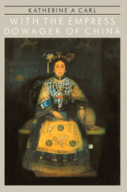 With The Empress Dowager Of Chin book cover