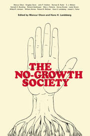 No Growth Society Pb: No Growth Society book cover