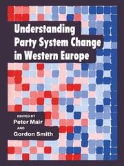 Understanding Party System Change in Western Europe book cover