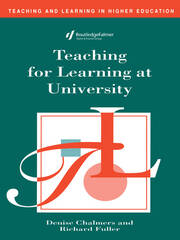 Teaching for Learning at University book cover