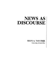 News As Discourse book cover