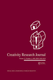 Longitudinal Studies of Creativity: A Special Issue of creativity Research Journal book cover