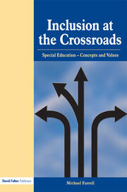 Inclusion at the Crossroads: Special Education--Concepts and Values book cover