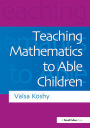 Teaching Mathematics to Able Children book cover
