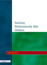 Teaching Mathematically Able Children book cover