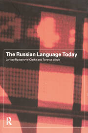 The Russian Language Today book cover