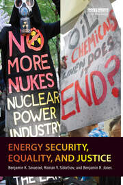 Energy Security, Equality and Justice book cover