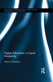 Higher Education in Liquid Modernity book cover