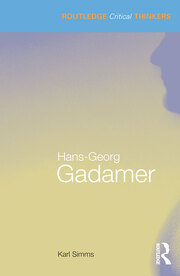 Hans-Georg Gadamer book cover
