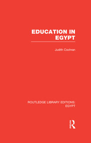 Education in Egypt (RLE Egypt) book cover