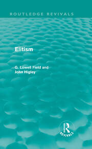 Elitism (Routledge Revivals) book cover