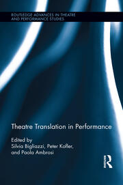 Theatre Translation in Performance book cover