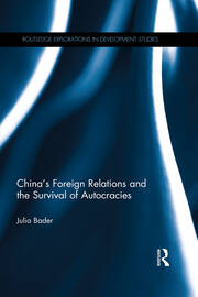 China's Foreign Relations and the Survival of Autocracies book cover