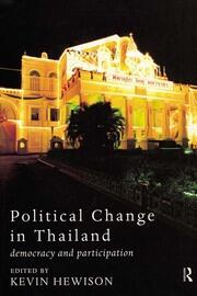 Political Change in Thailand: Democracy and Participation book cover
