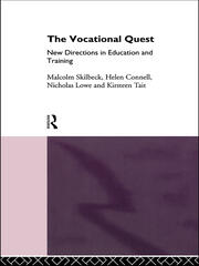 The Vocational Quest: New Directions in Education and Training book cover