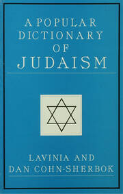 A Popular Dictionary of Judaism book cover