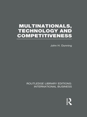 Multinationals, Technology & Competitiveness (RLE International Business) book cover