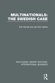Multinationals: The Swedish Case (RLE International Business) book cover