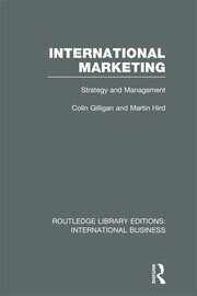 International Marketing (RLE International Business): Strategy and Management book cover