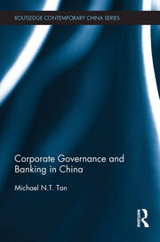 Corporate Governance and Banking in China book cover