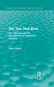 The Ties That Bind (Routledge Revivals): Law, Marriage and the Reproduction of Patriarchal Relations book cover
