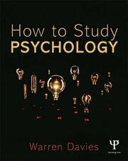 How to Study Psychology book cover