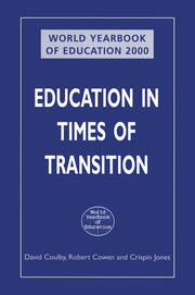 World Yearbook of Education 2000: Education in Times of Transition book cover