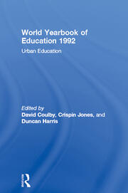 World Yearbook of Education 1992: Urban Education book cover