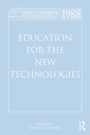 World Yearbook of Education 1988: Education for the New Technologies book cover